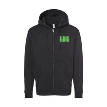 Load image into Gallery viewer, "Cook Like A King" Full-Zip Hooded Sweatshirt
